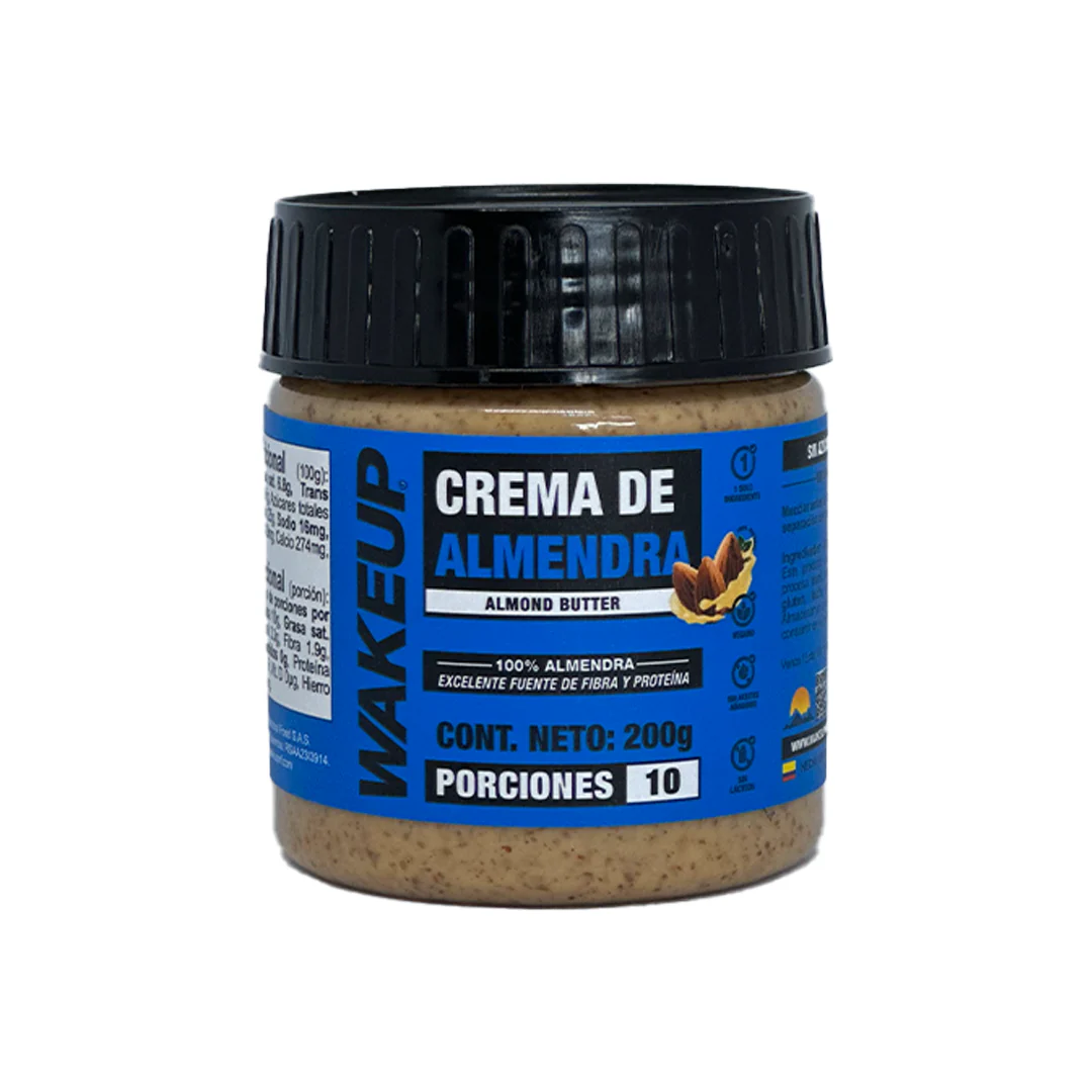 Crema de Almendras Wake Up