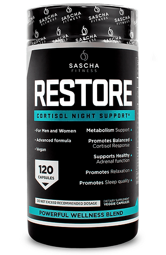 Restore Sascha Fitness - 120 Cápsulas